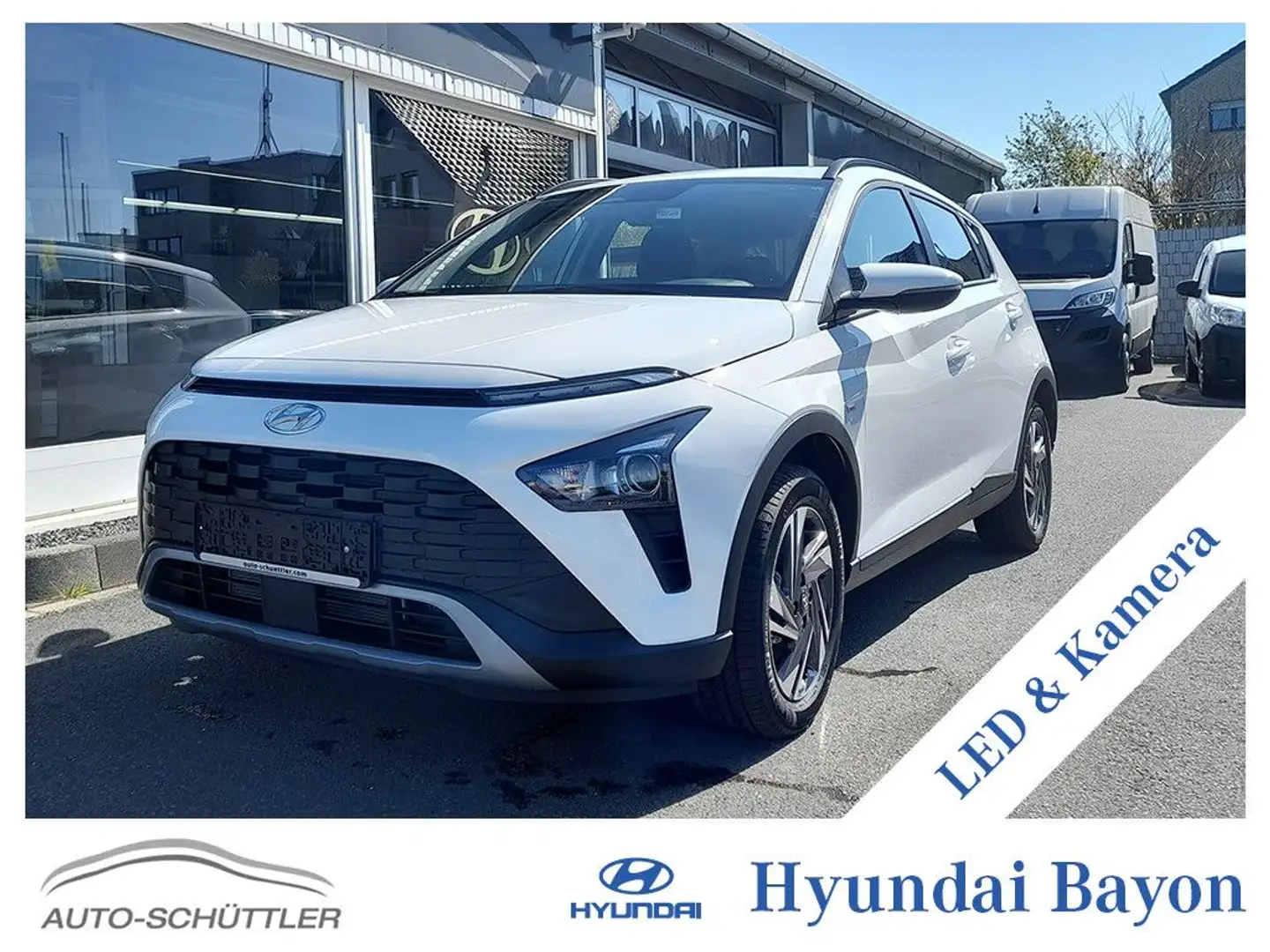 Hyundai BAYON Select ,MHD,Spurh,Kamera,LED,Navi, Weiß - 1