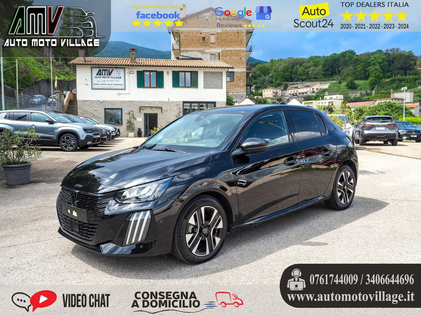Peugeot 208 PureTech 100 Stop&Start 5 porte Allure Negro - 1