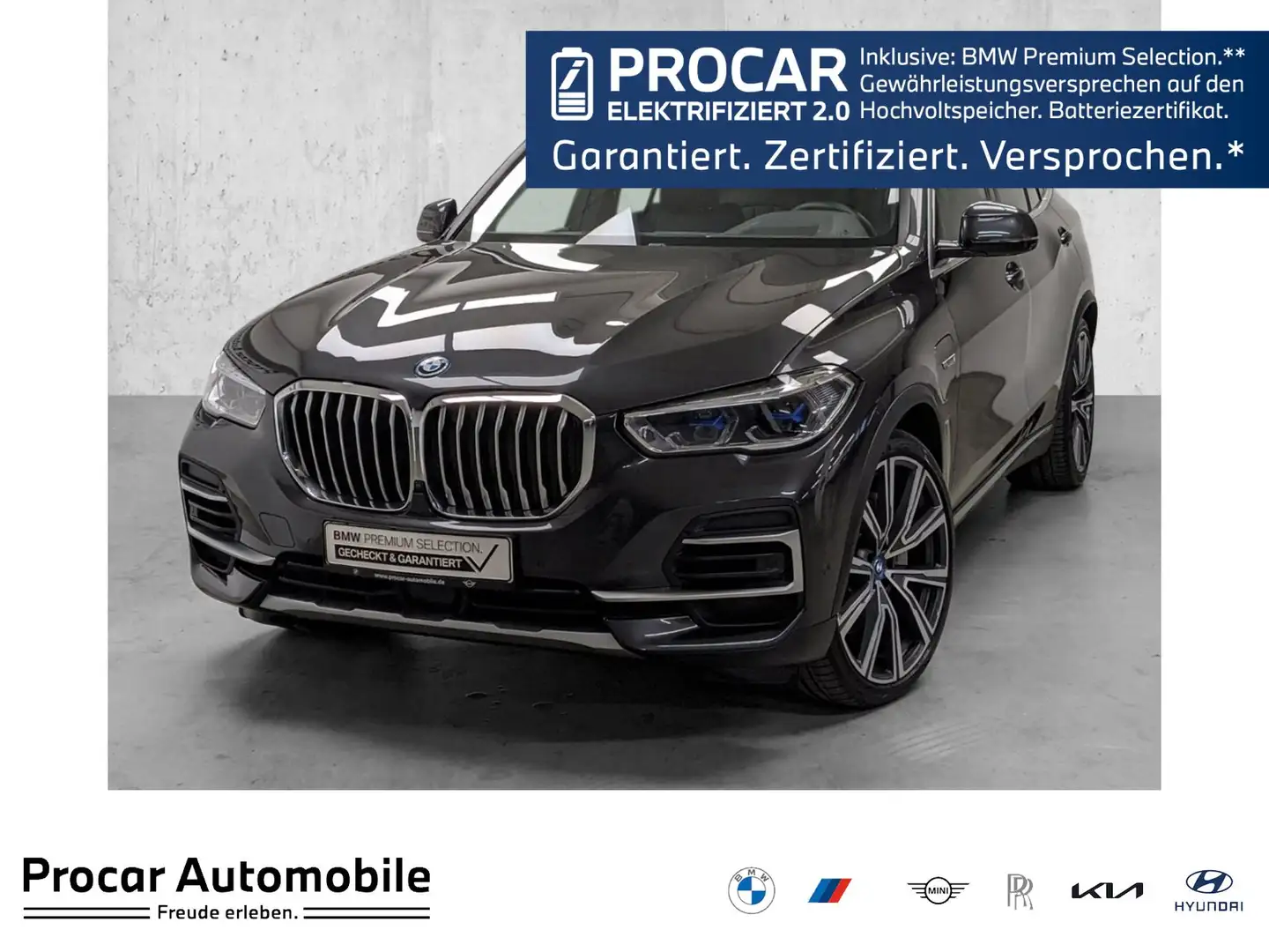 BMW X5 xDrive45e Laser DA Prof 360° HuD 22'' DAB WLAN Grau - 1