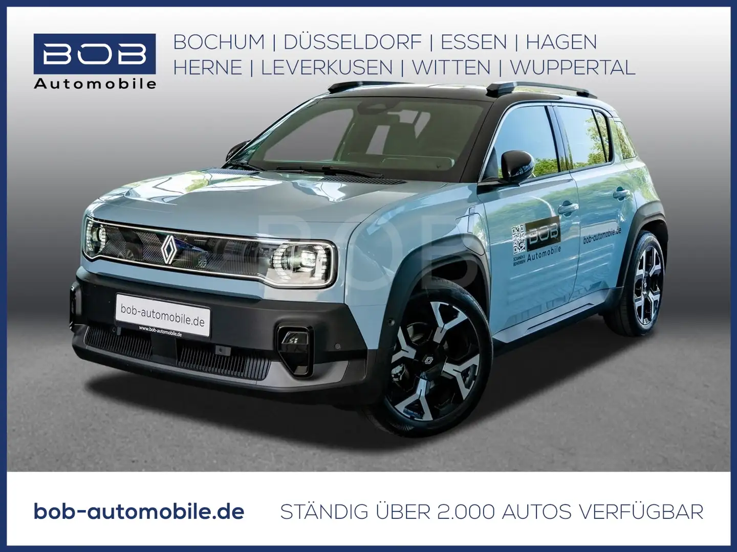 Renault R 4 E-Tech Techno 150 Comfort Range NAVI SHZ PDC Blau - 1