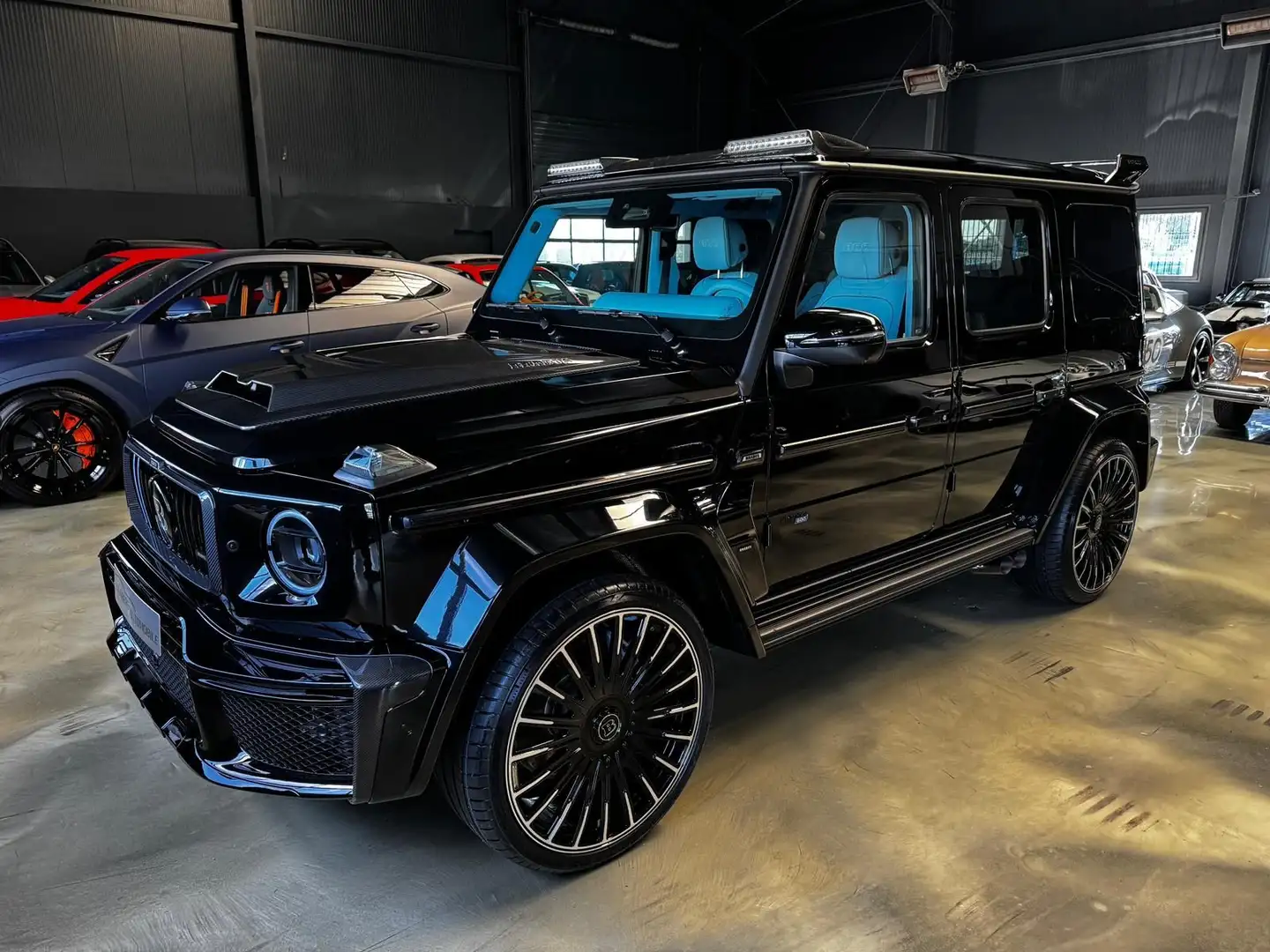 Mercedes-Benz G 63 AMG G63 AMG W465 BRABUS 800/SKY BLUE LEATHER Noir - 1