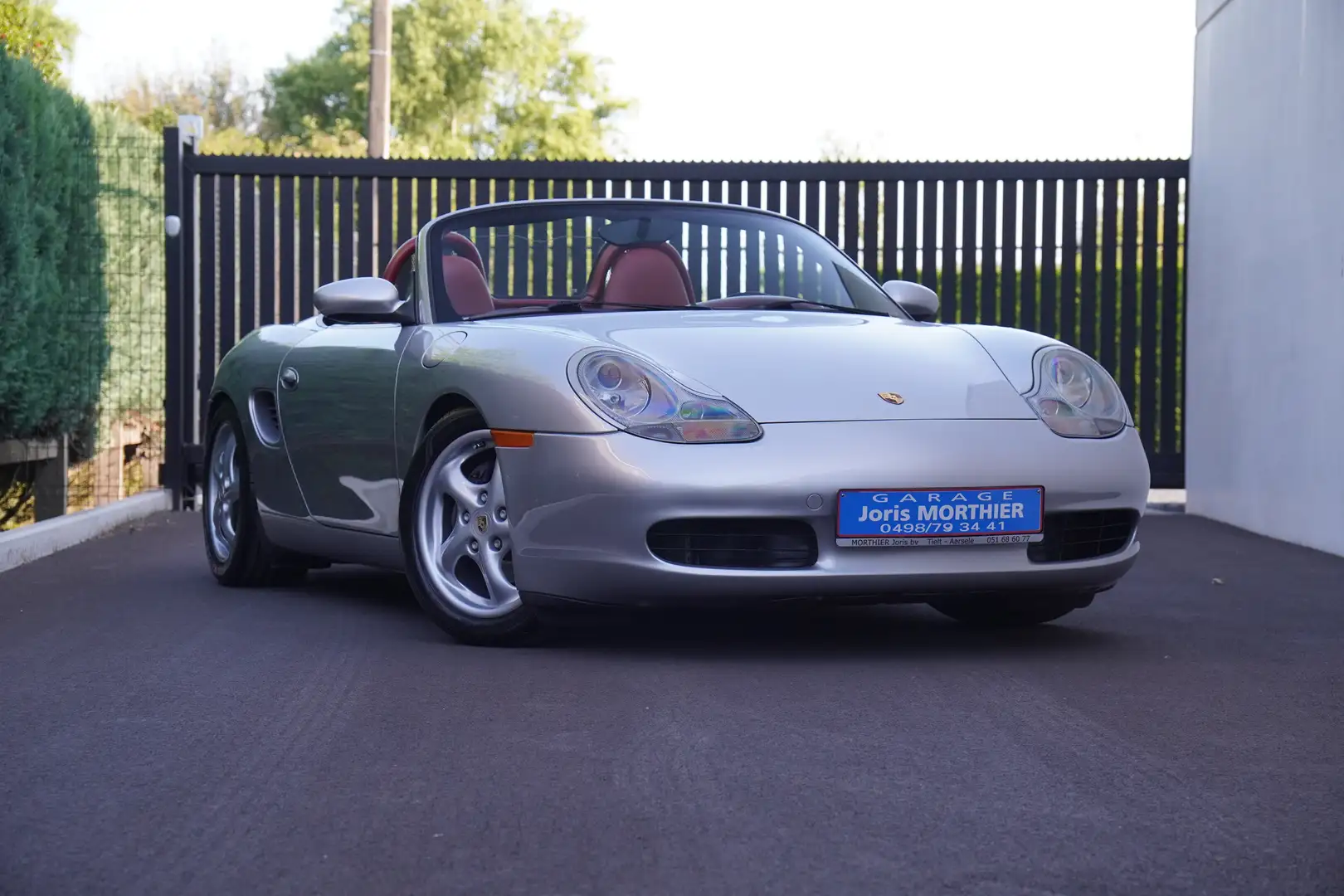 Porsche Boxster 2.5i / MANUAL / FULL HISTORY / LEDER / CABRIO Argent - 1