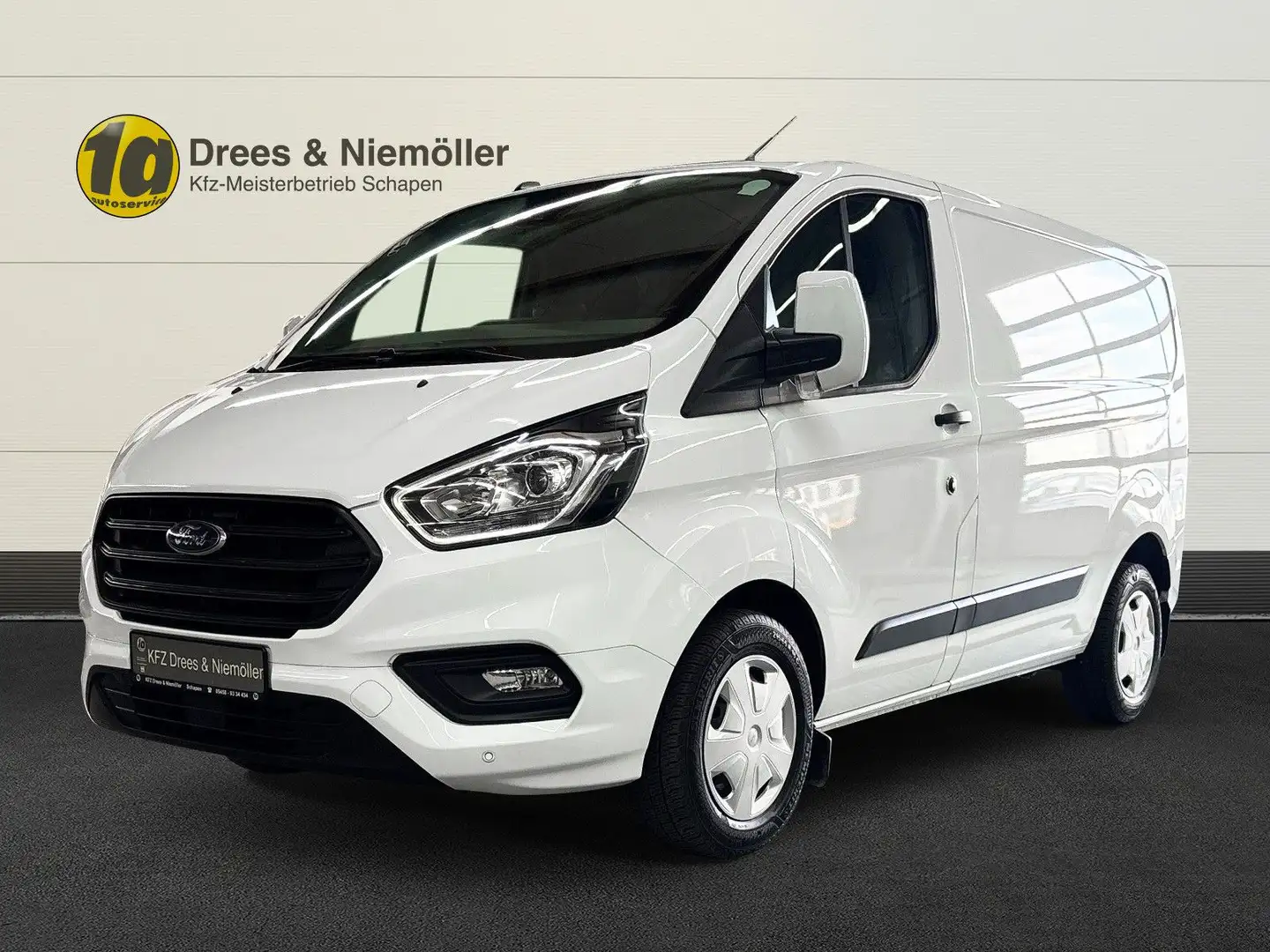 Ford Transit Custom Kasten 320 L1 Trend+DAB+Navi+Kame Weiß - 1