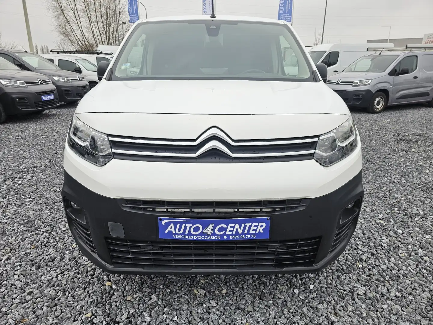 Citroen Berlingo 1.5 BlueHDi BOITE AUTO // GPS / GARANTIE 1 AN // Blanc - 2