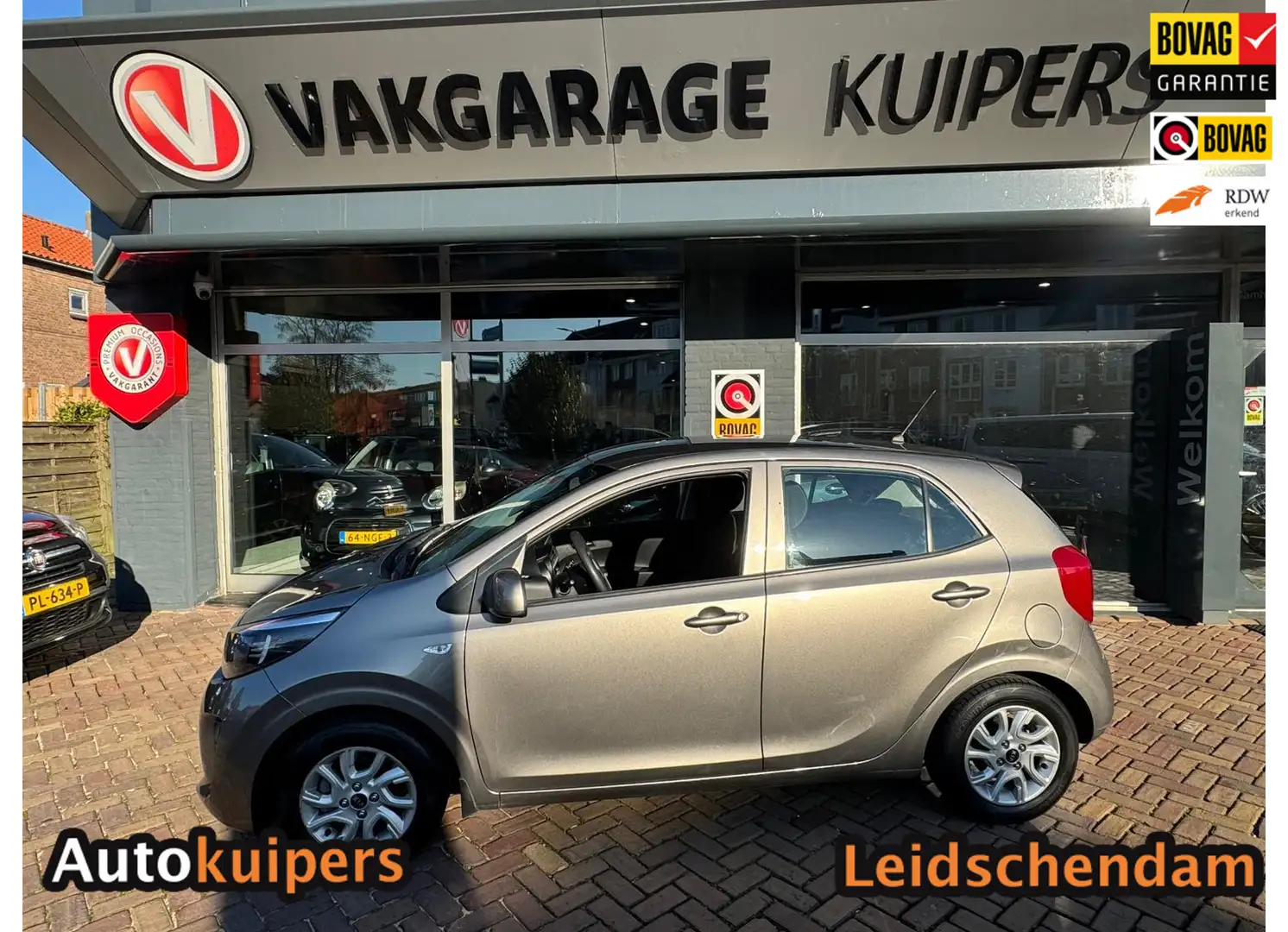 Kia Picanto 1.0 CVVT EconomyPlusLine Gris - 1