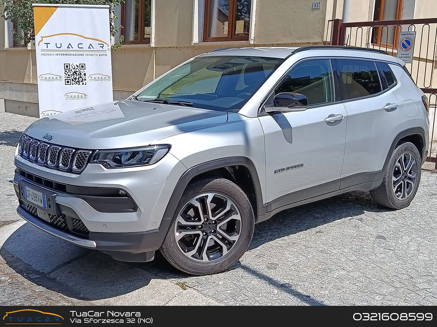 Jeep Compass Limited 1.3 T4 PHEV Gris - 1