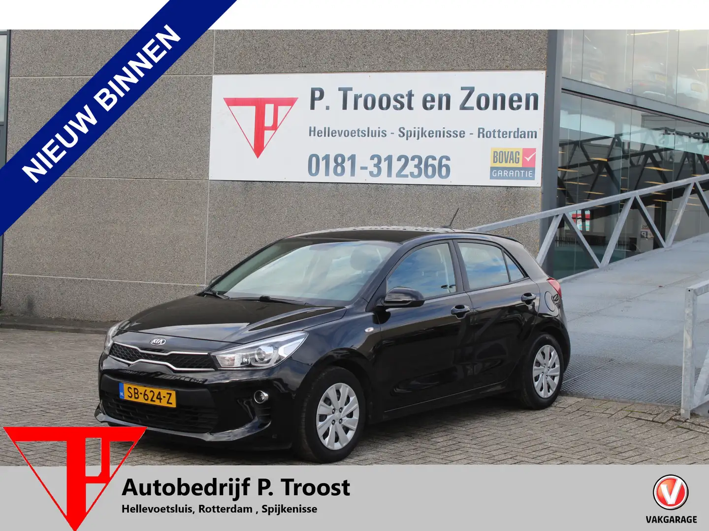 Kia Rio 1.0 TGDI ComfortPlusLine Navigatie/Achteruitrijcam Noir - 1