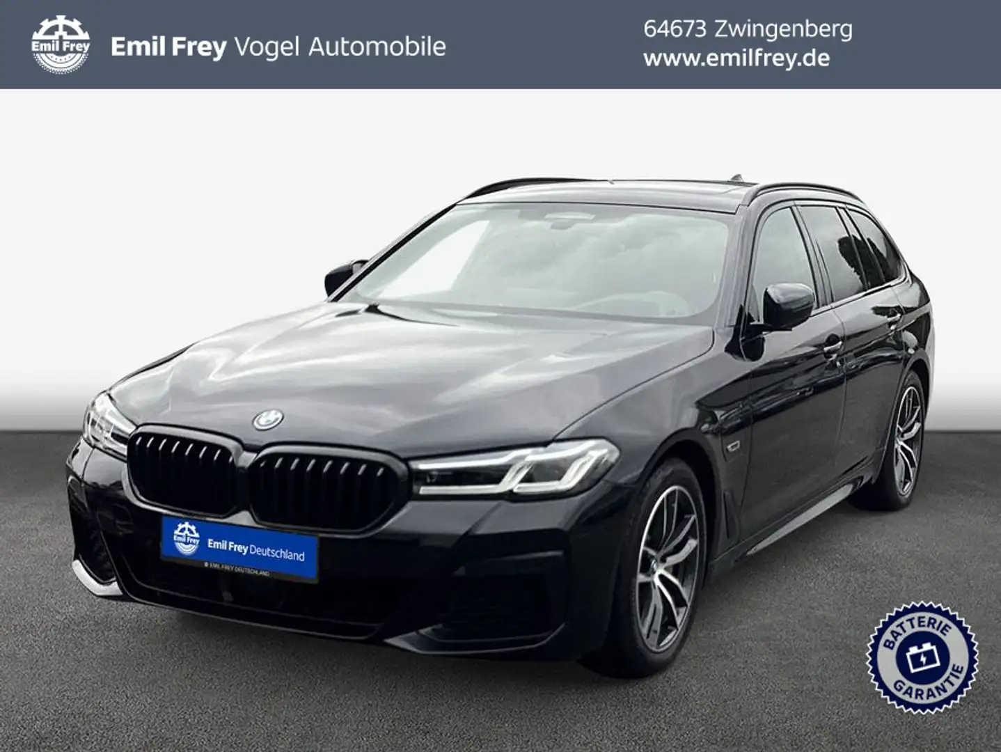 BMW 530 e Touring Aut. Nero - 1