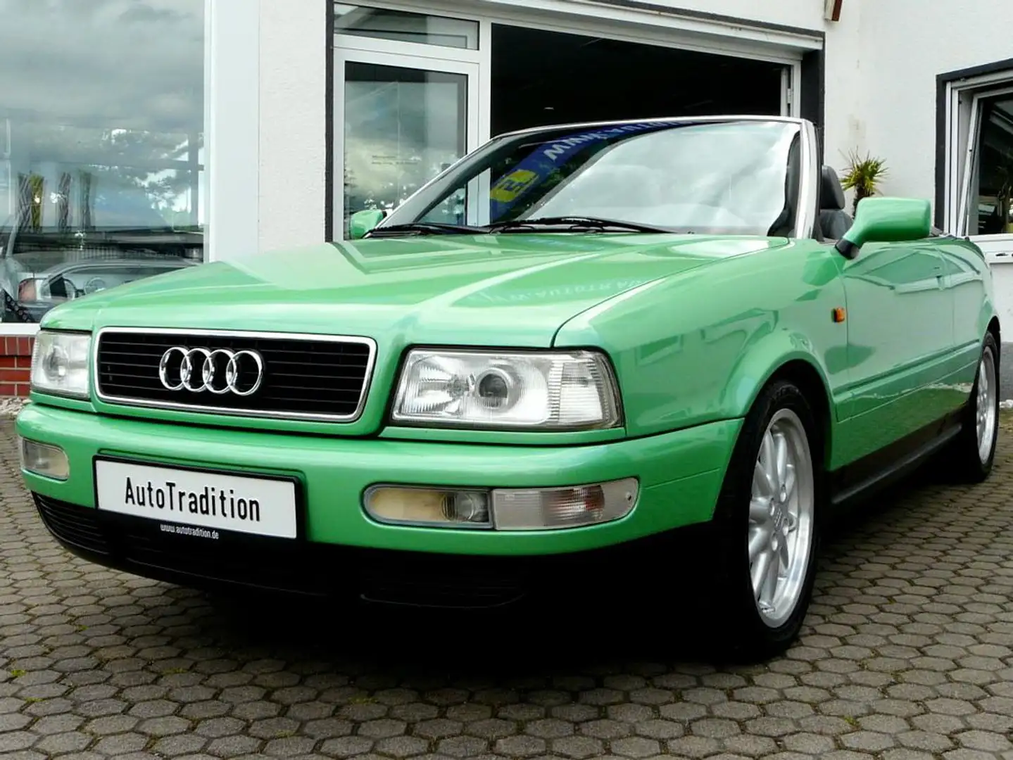Audi Cabriolet 1.8 - Bolero - elektr. Recarositze -Bestzustand - Verde - 2