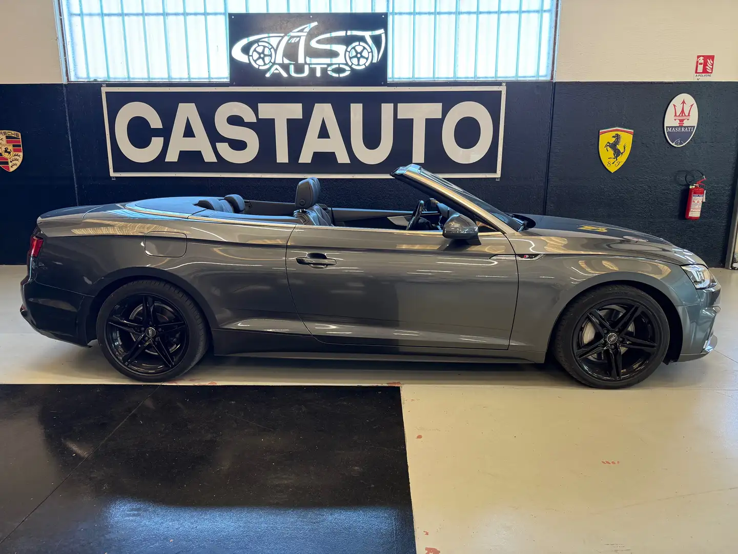 Audi A5 A5 Cabrio 40 2.0 tdi S LINE quattro 190cv s-tronic Gris - 1