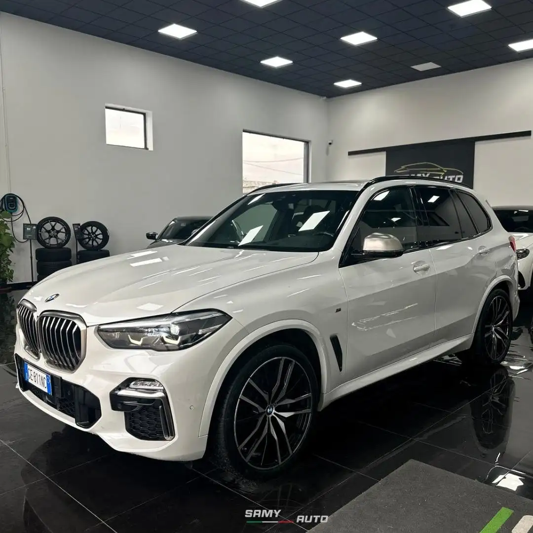 BMW X5 M50d auto Bianco - 2
