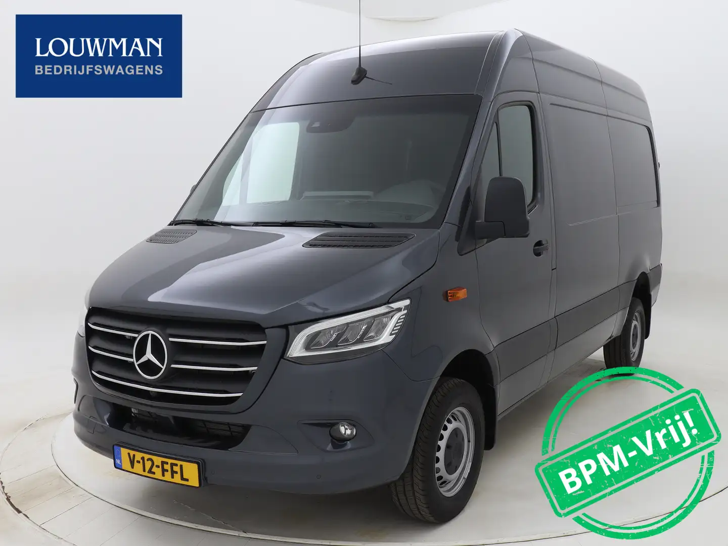 Mercedes-Benz Sprinter 419 1.9 CDI 366 L2H2 9G-Automaat Nieuw BPM Vrij LE Szary - 1