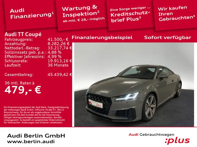 Audi TT 45 TFSI qu.S tr. MATRIX RFK NAVI B&O VI