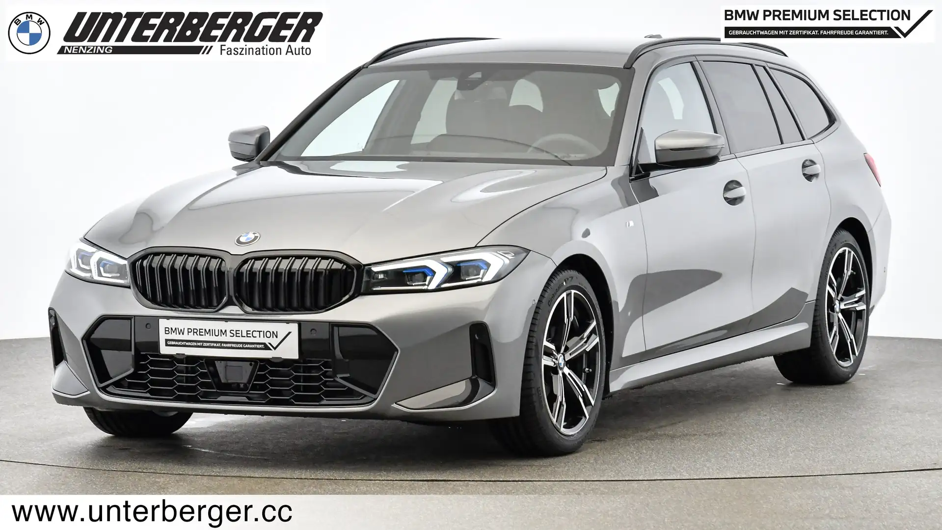 BMW 318 d Touring // M Sportpaket // Anhängerkupplung Grau - 1