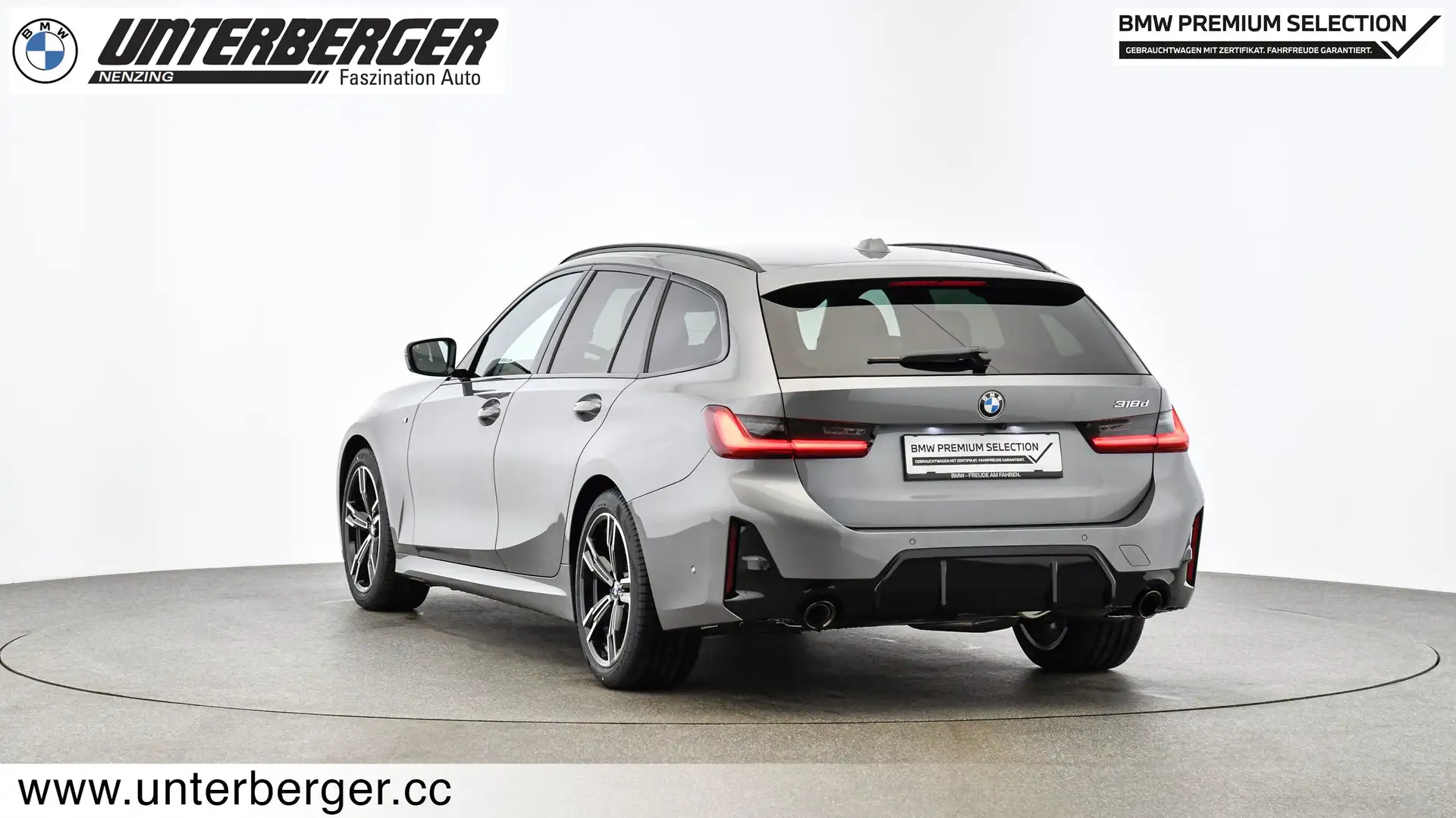 BMW 318 d // M Sportpaket // Carbon Fibre Interieur // Inn Grau - 2