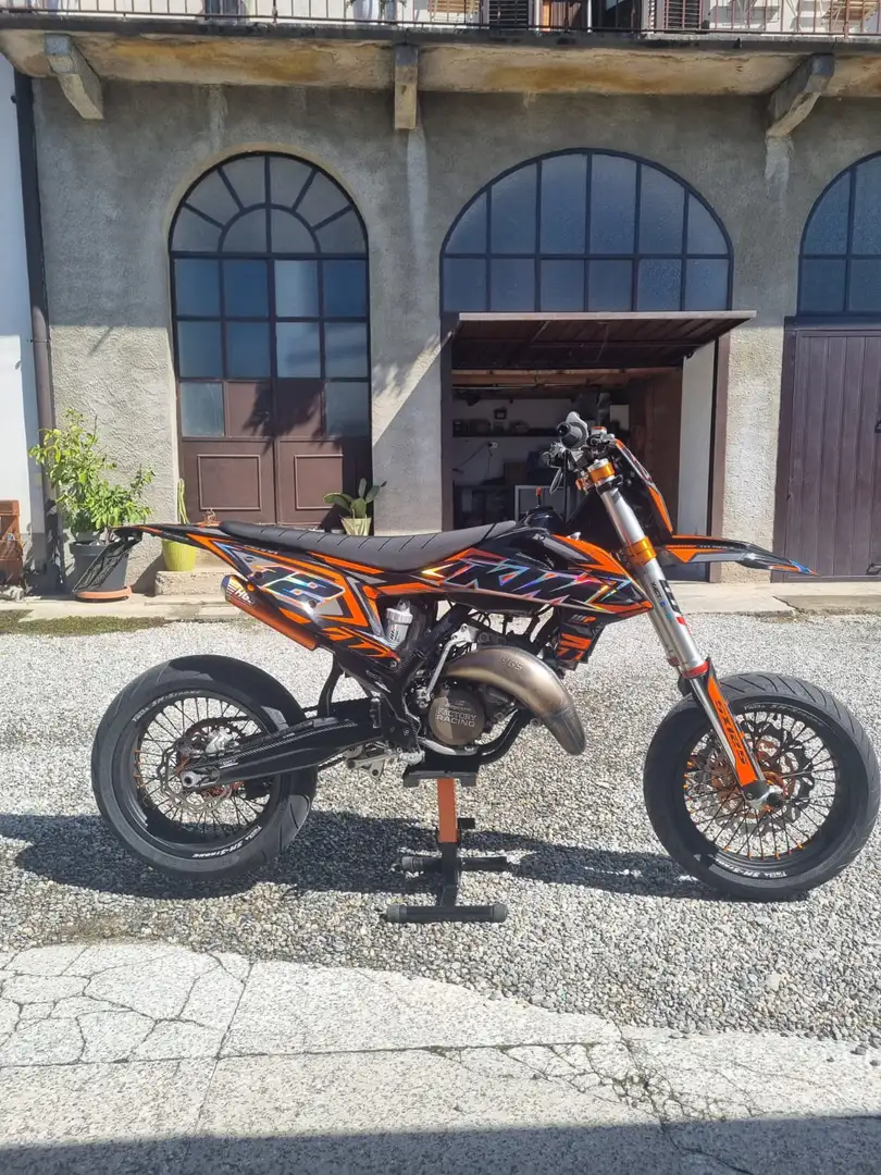 KTM 125 SX Motard Чорний - 2