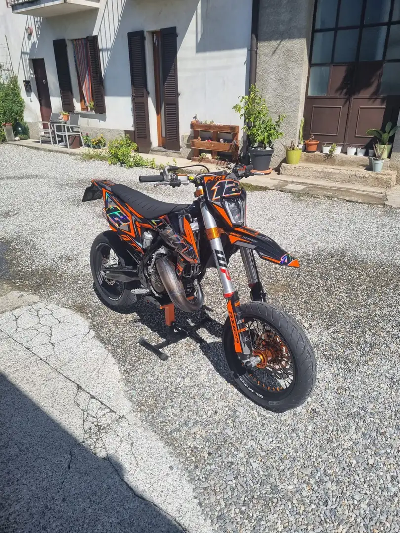 KTM 125 SX Motard Чорний - 1