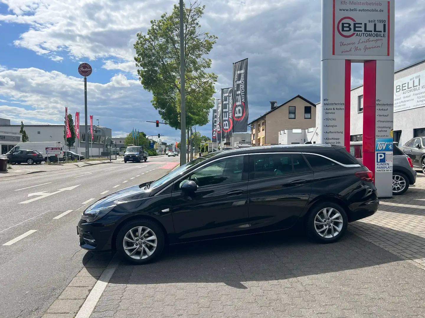 Opel Astra Sports Tourer 1,5 CDTI Elegance FINANZIERU Schwarz - 2