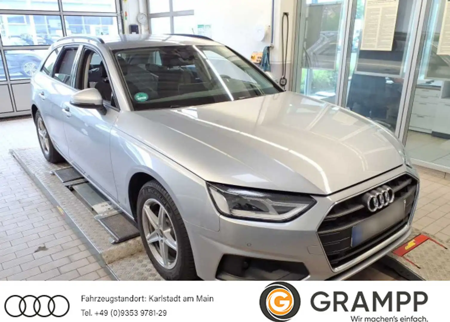 Audi A4 35TDI S-tronic +KAMERA+NAVI+HUD+ Silber - 1