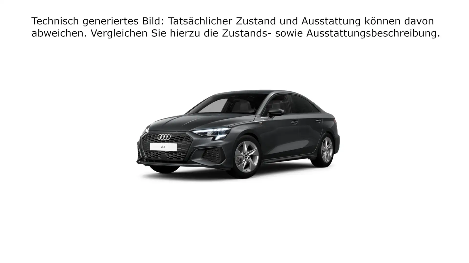 Audi A3 S line 35 TDI S tronic Gris - 2