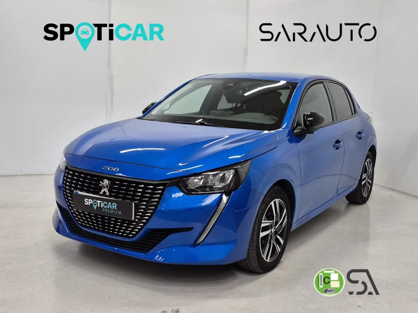 Peugeot 208 1.2 Puretech S&S Allure 100 Azul - 1