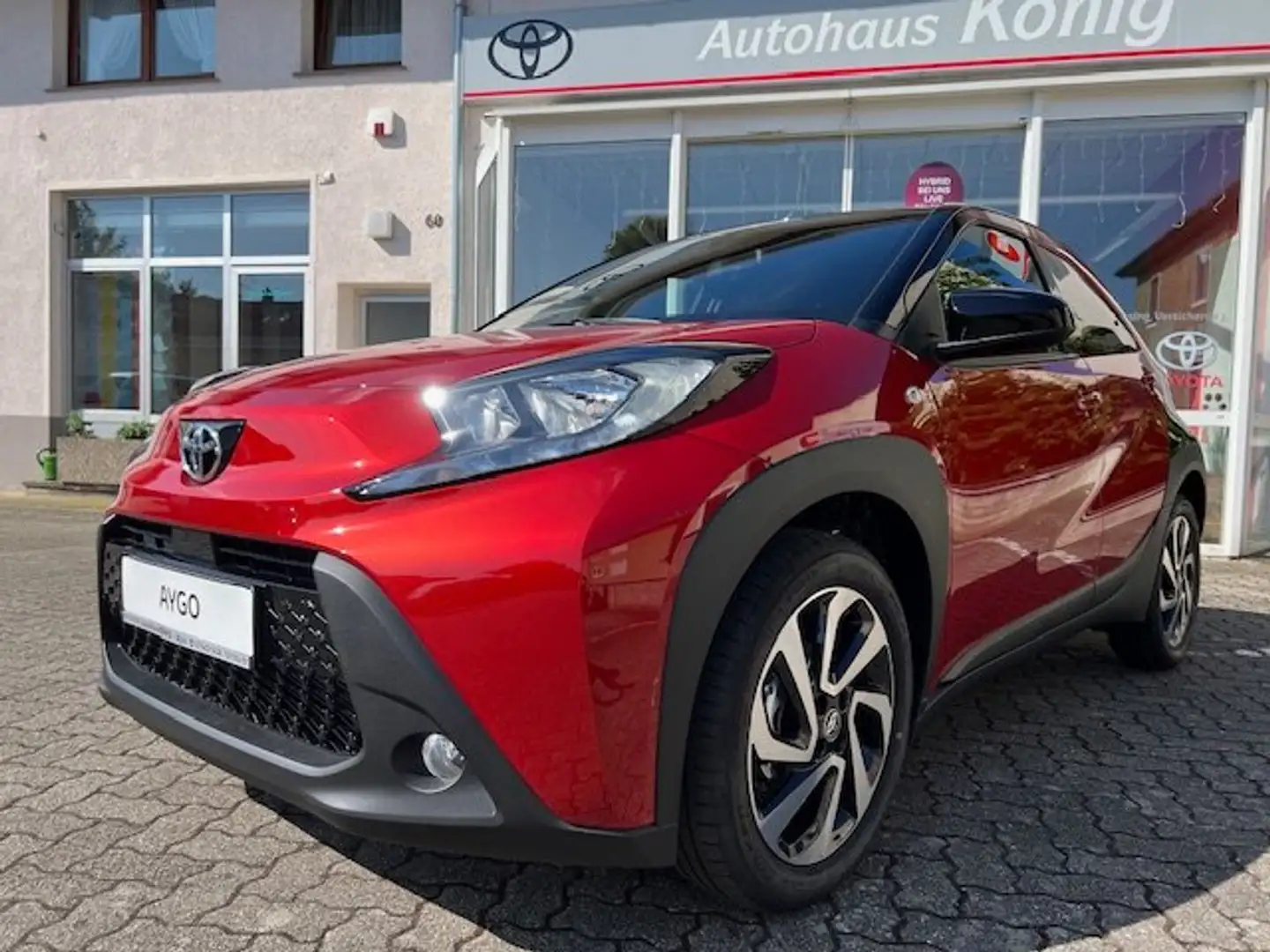 Toyota Aygo Teamplayer 2-farbig, 17 Zoll Alufelgen Rojo - 1