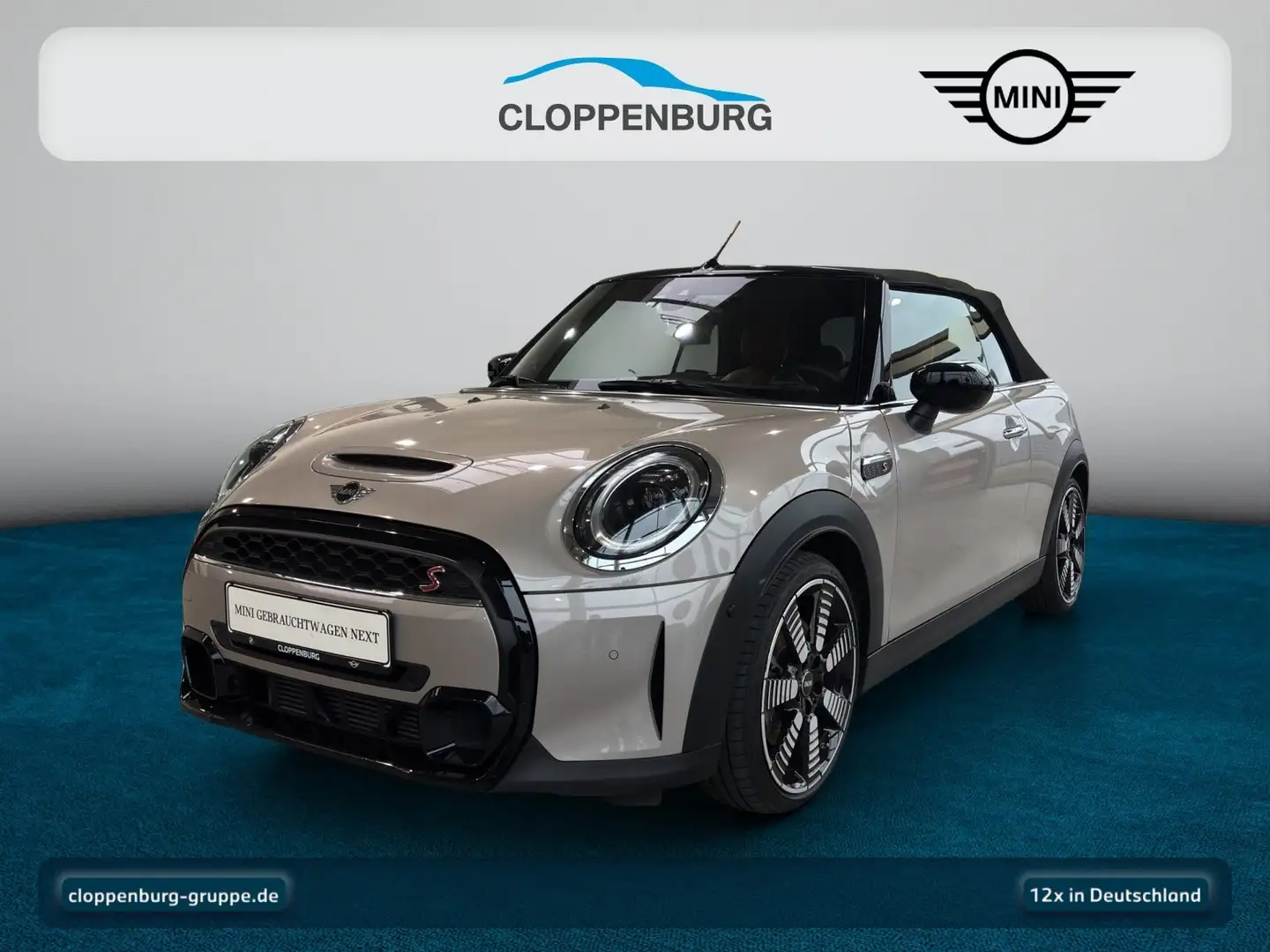MINI Cooper S Cabrio Cooper S Cabrio Head-Up+Navi+SHZ+KeyGO+HiFi+LED Grau - 1