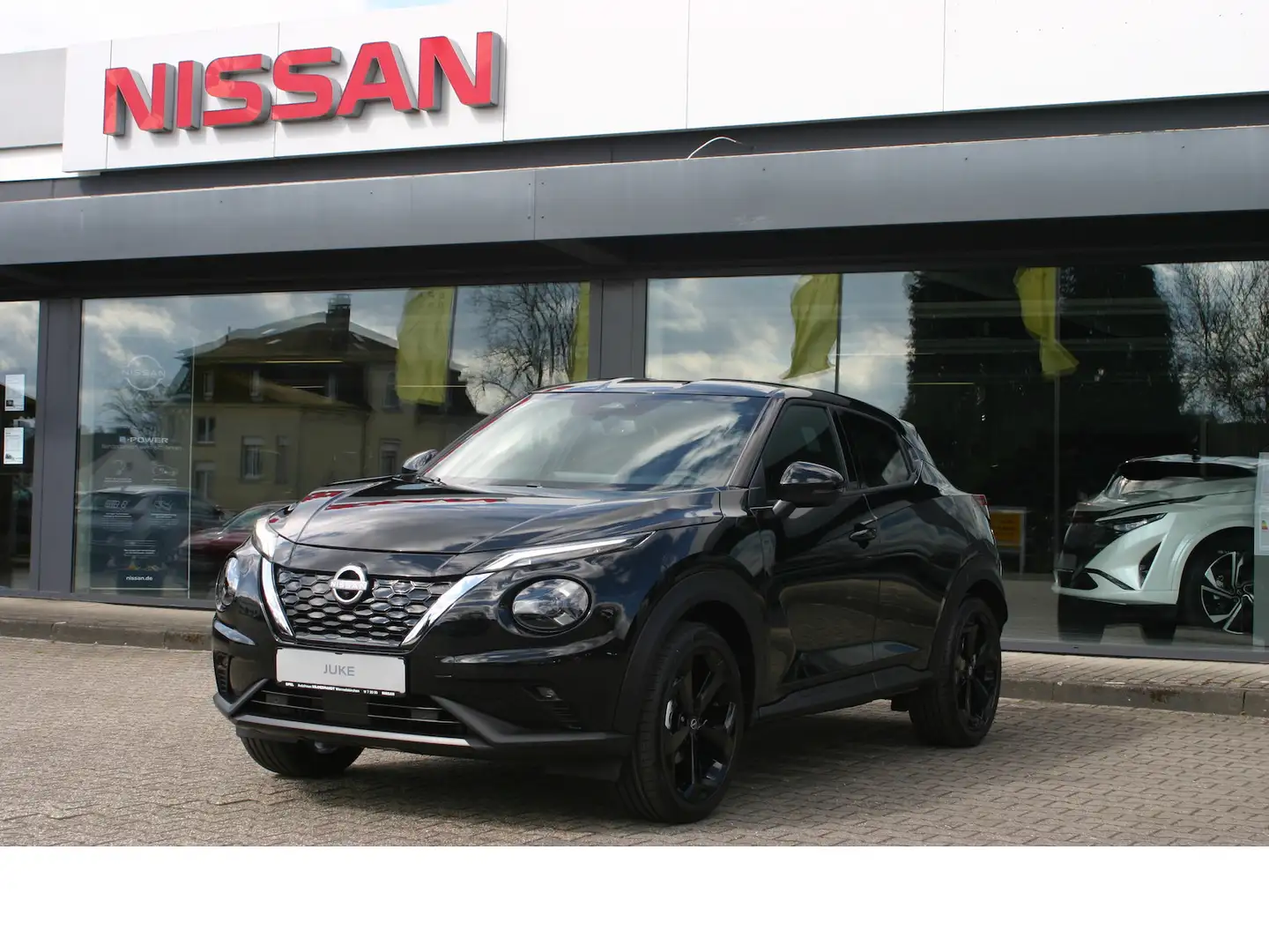 Nissan Juke Tekna Hybrid Automatik|360°|Toter-Winkel Schwarz - 2