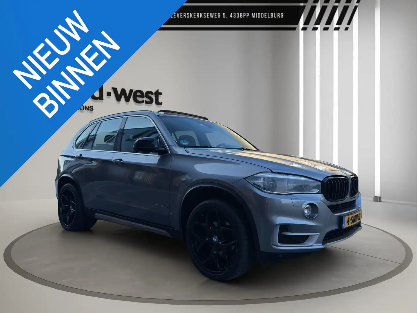 BMW X5 xDrive30d High Executive 7p. Pano H-UP 360 Memory Grijs - 1