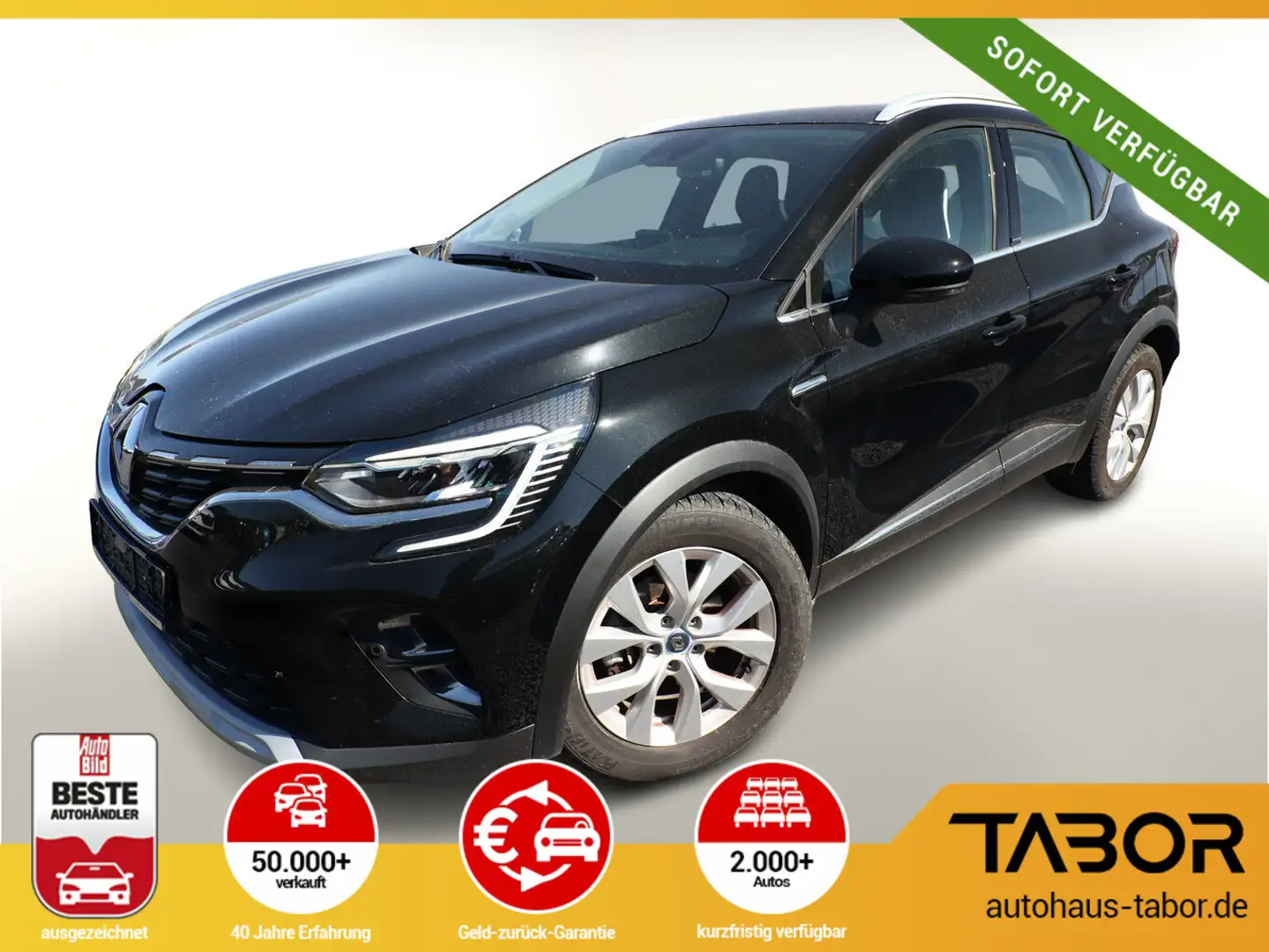 Renault Captur II 1.6 E-TECH 160 Aut. Intens Nav ACC Kam Weiß - 1
