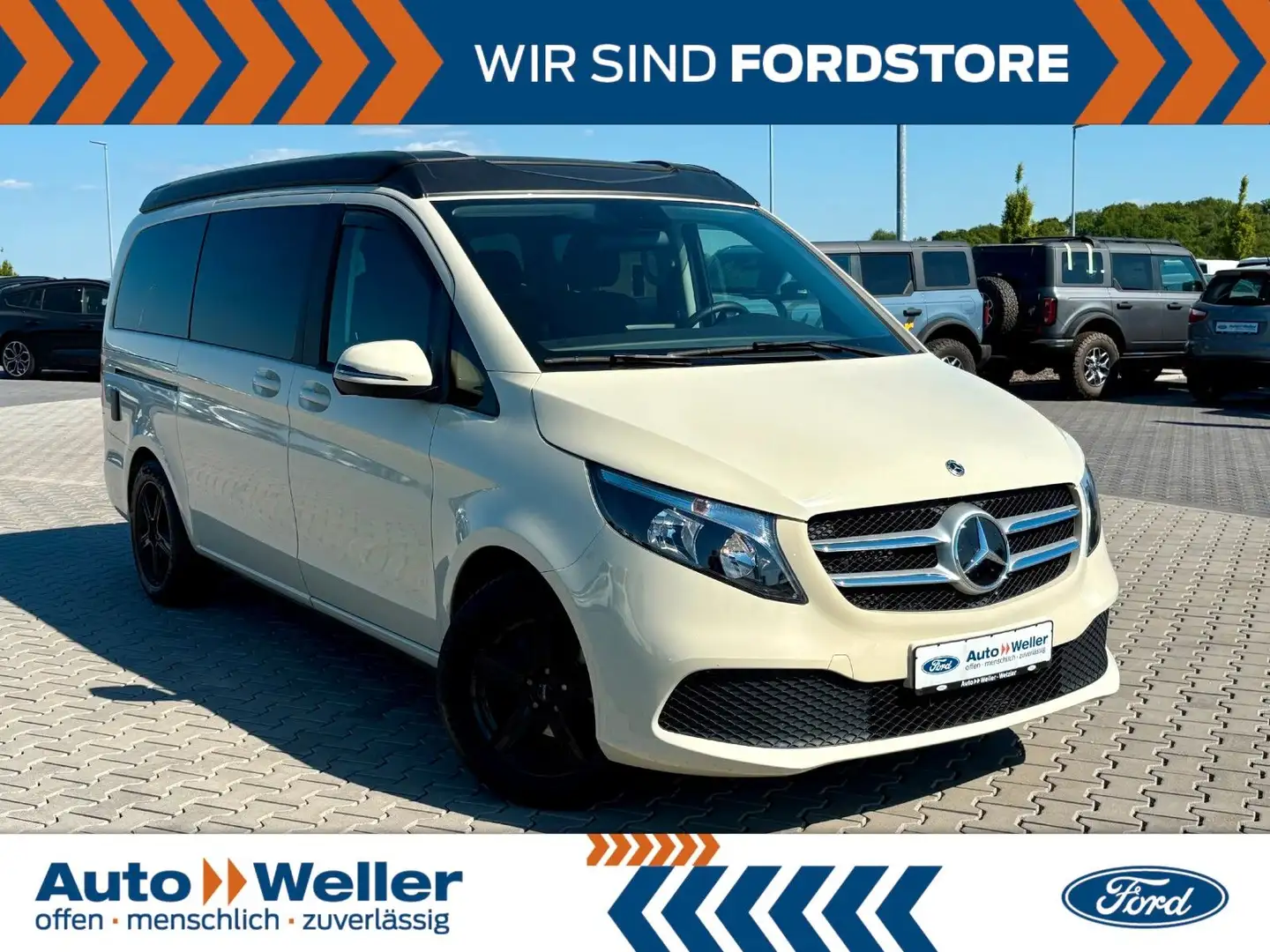 Mercedes-Benz V 220 V -Klasse V 220 d lang Pössel Küche 1. Hand ! Gri - 1
