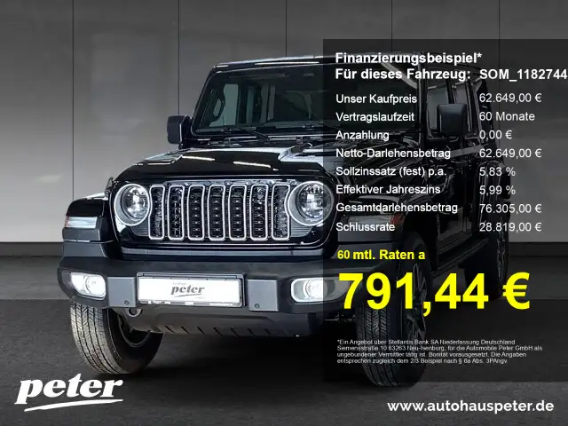 Jeep Wrangler WRANGLER ICE MY2024 Sahara 2.0l T-GDI (272 PS)