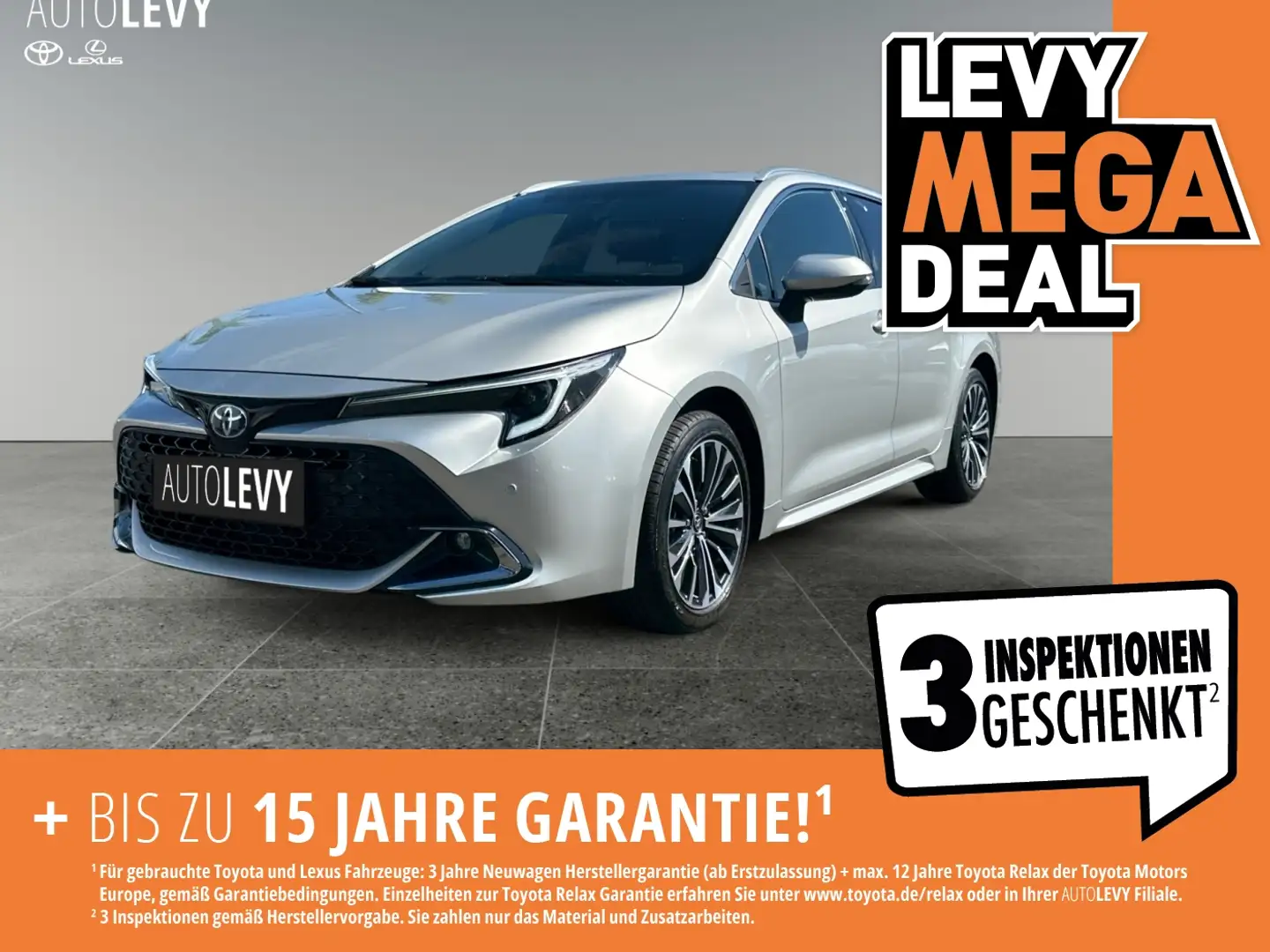Toyota Corolla TS 2.0 Hybrid Teamplayer +Technik Paket+ Stříbrná - 1