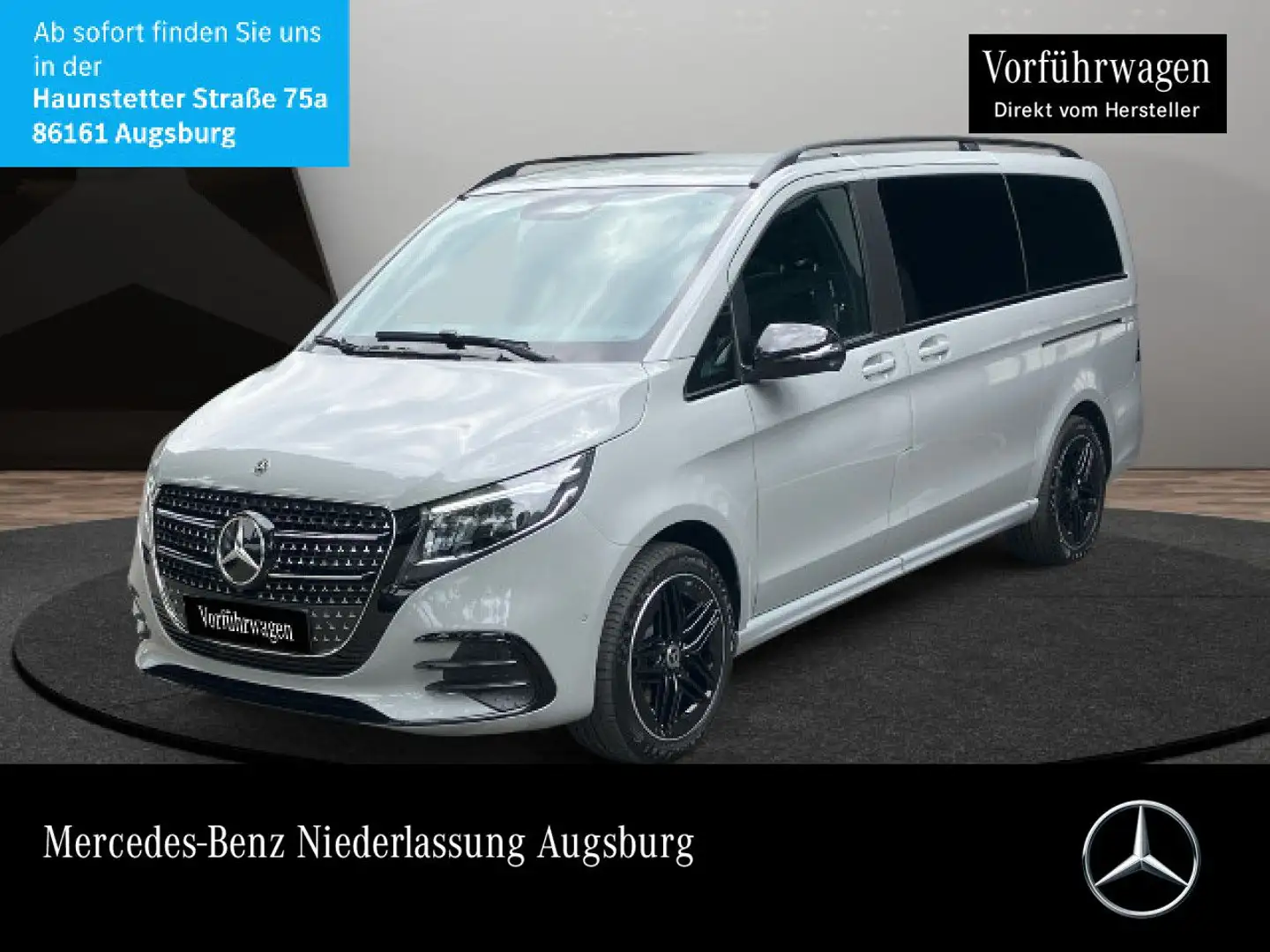 Mercedes-Benz V 300 d 4M AVANTGARDE+Allrad+AMG+SchiebDa+9G+AHK Gris - 1