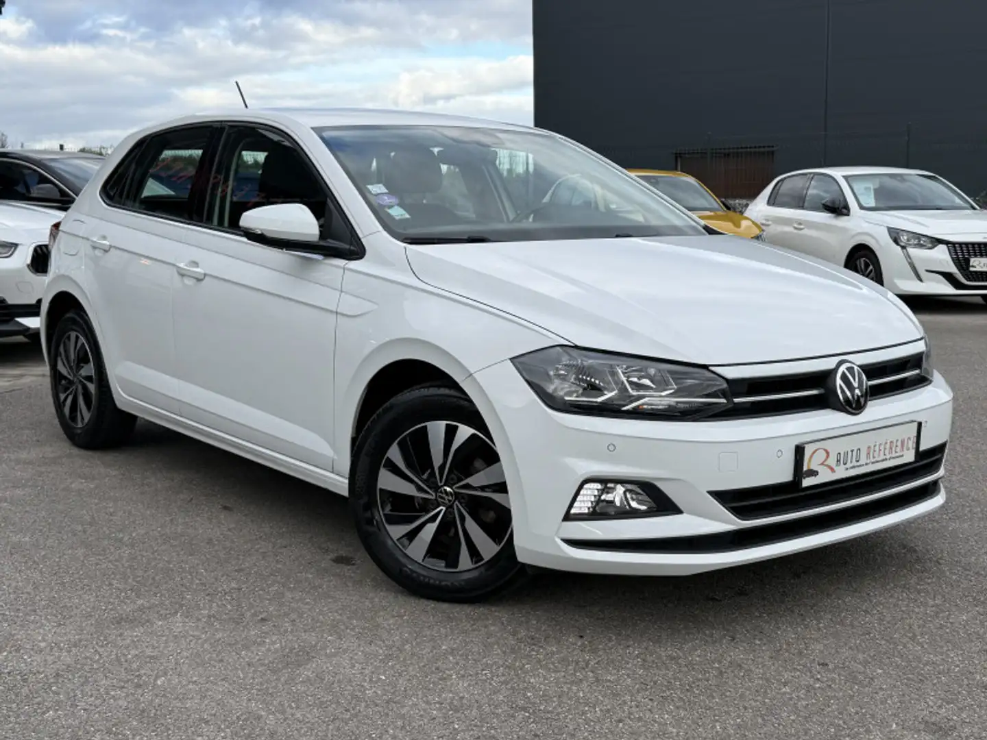 Volkswagen Polo 1.0 TGI 90 CH 1ERE MAIN / GPS / RADARS Blanc - 2