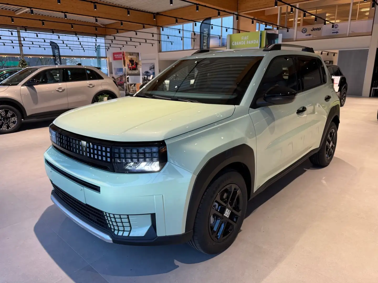 Fiat New Panda Grande Panda 1.2 ICON Yeşil - 1