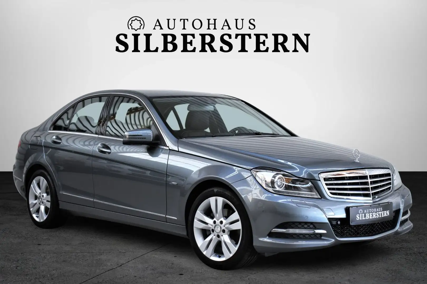 Mercedes-Benz C 180 CGI+Elegance+Aut.+Bi-Xenon+Navi+ALABANDIN Grigio - 1
