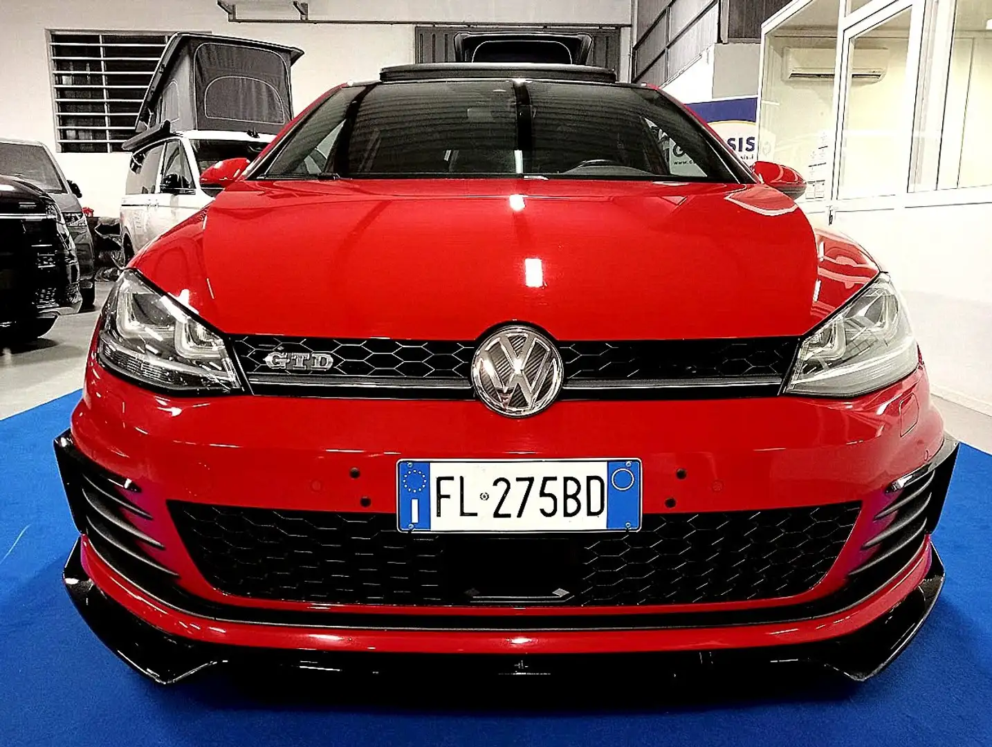 Volkswagen Golf GTD TDI 184CV MANUALE DCC LED TETTO CLUBSPORT LOOK Rouge - 2