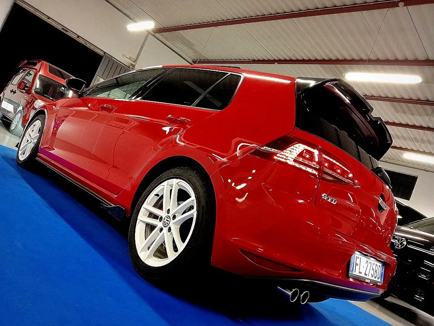 Volkswagen Golf GTD TDI 184CV MANUALE DCC LED TETTO CLUBSPORT LOOK Red - 1