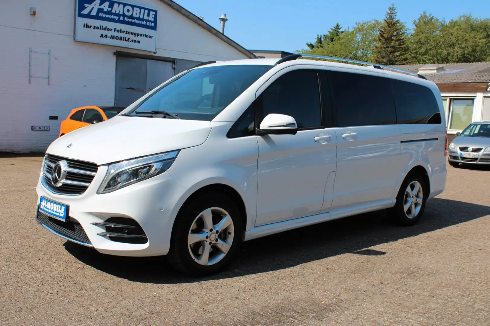 Mercedes-Benz V 250 V250d 4Matic AMG Line Panorama Kamera LED Tische Blanc - 1