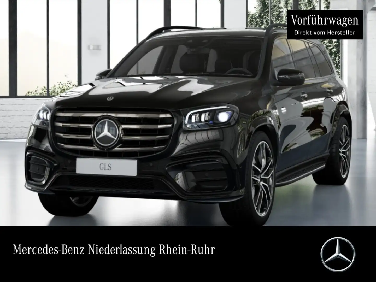 Mercedes-Benz GLS 450 d 4M AMG+NIGHT+PANO+360+AHK+MULTIBEAM+HUD Schwarz - 1