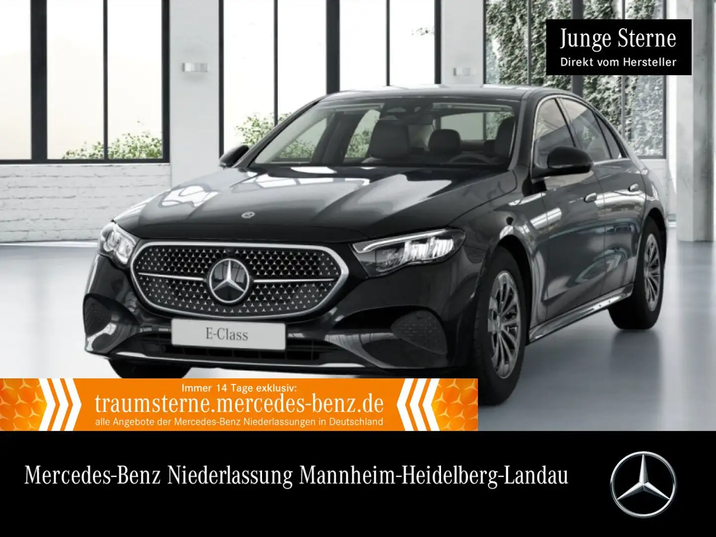 Mercedes-Benz E 200 Avantgarde 360° Distr. LED Spurhalt-Ass PTS Schwarz - 1