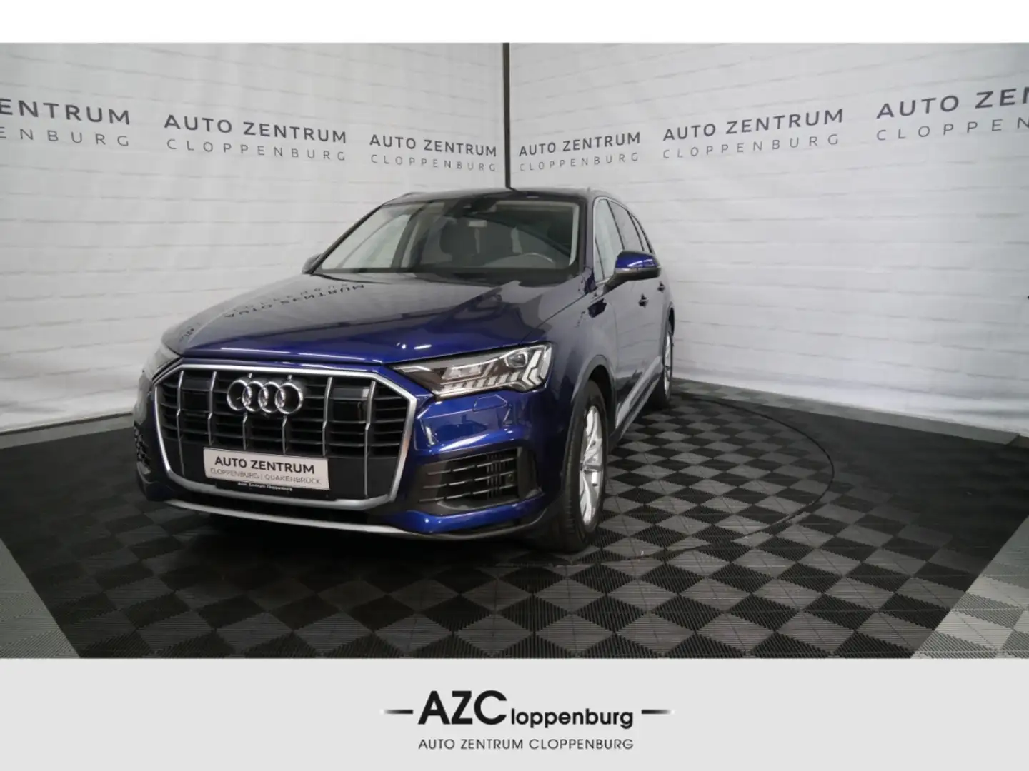 Audi Q7 55 TFSI e qu Panor+Matrix+Luft+Kamera+ACC+AHK Azul - 1