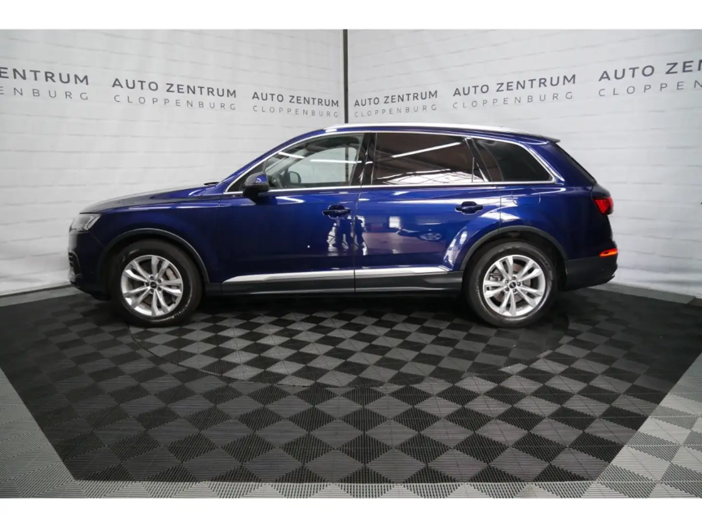 Audi Q7 55 TFSI e qu Panor+Matrix+Luft+Kamera+ACC+AHK Azul - 2