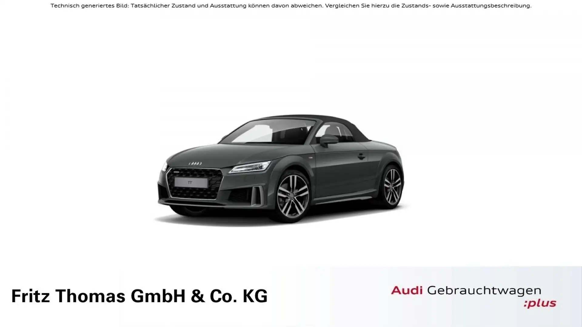 Audi TT Roadster Klima Xenon Navi Einparkhilfe Grau - 1