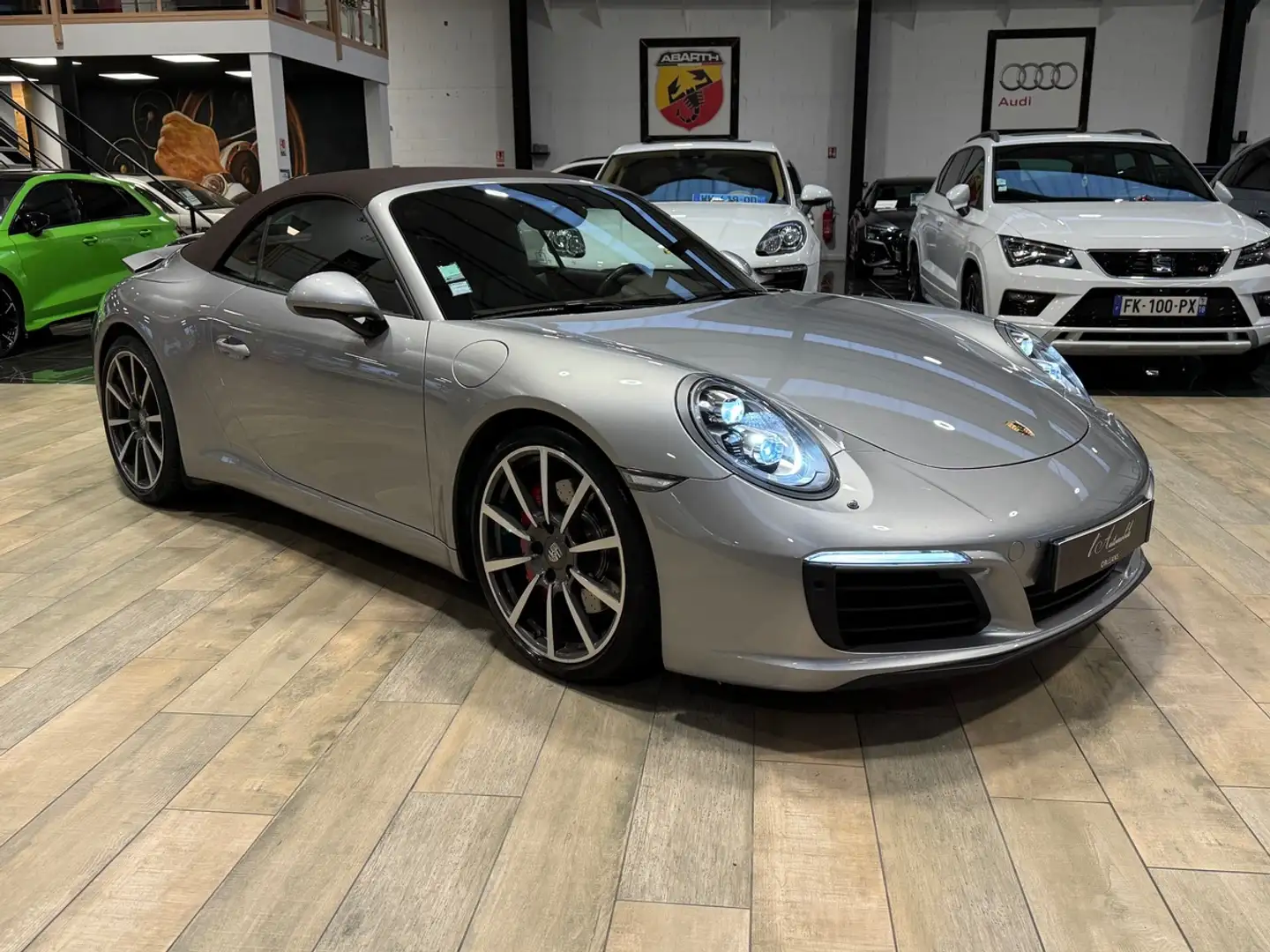 Porsche 911 991.2 S CABRIOLET 420CV PDK / A JOUR Grijs - 2