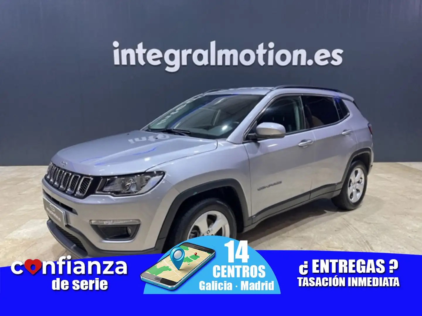 Jeep Compass 1.4 Multiair Limited 4x2 103kW Gris - 1