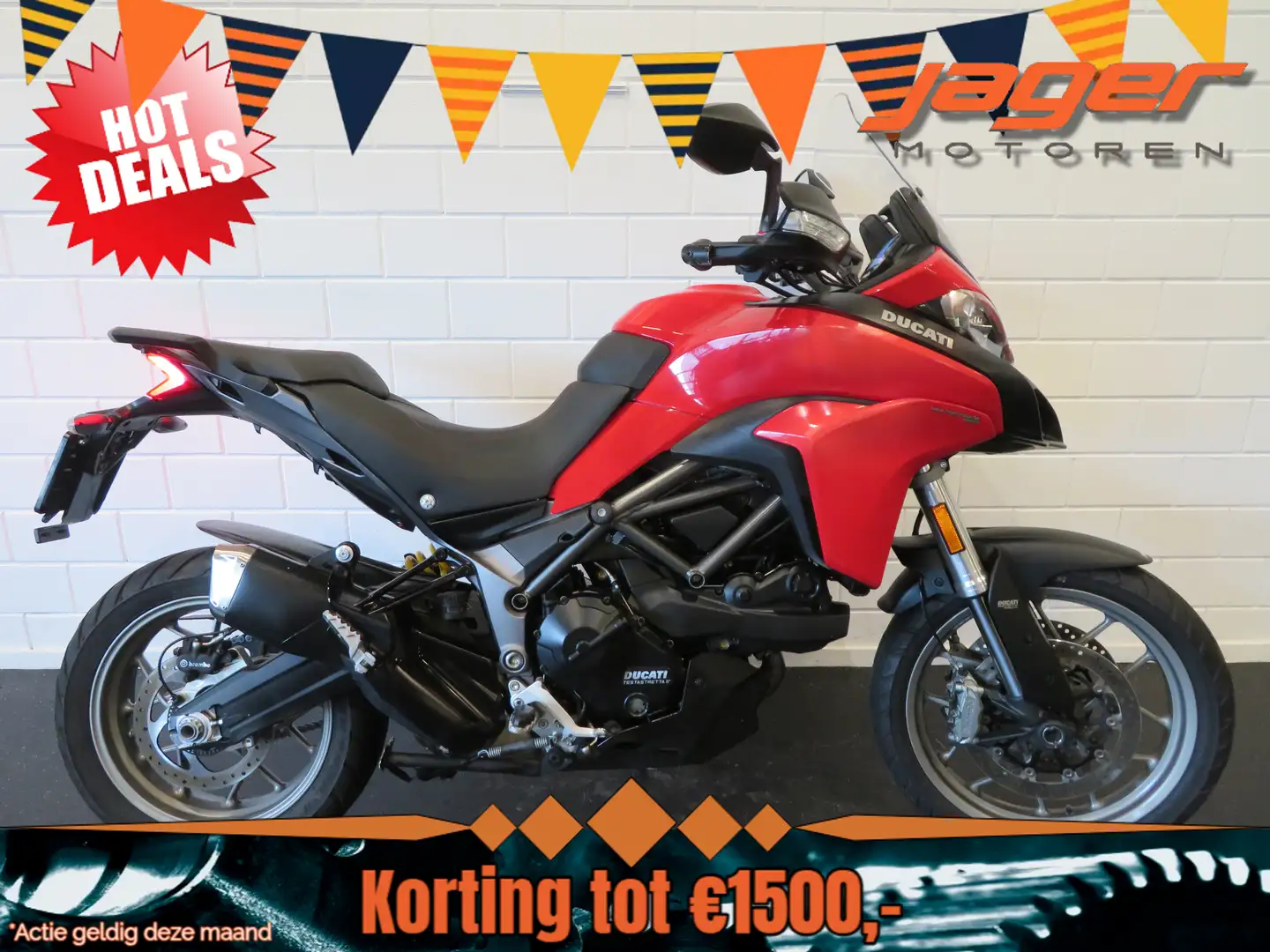 Ducati Multistrada 950 ABS SUPER GAAF! Rood - 1