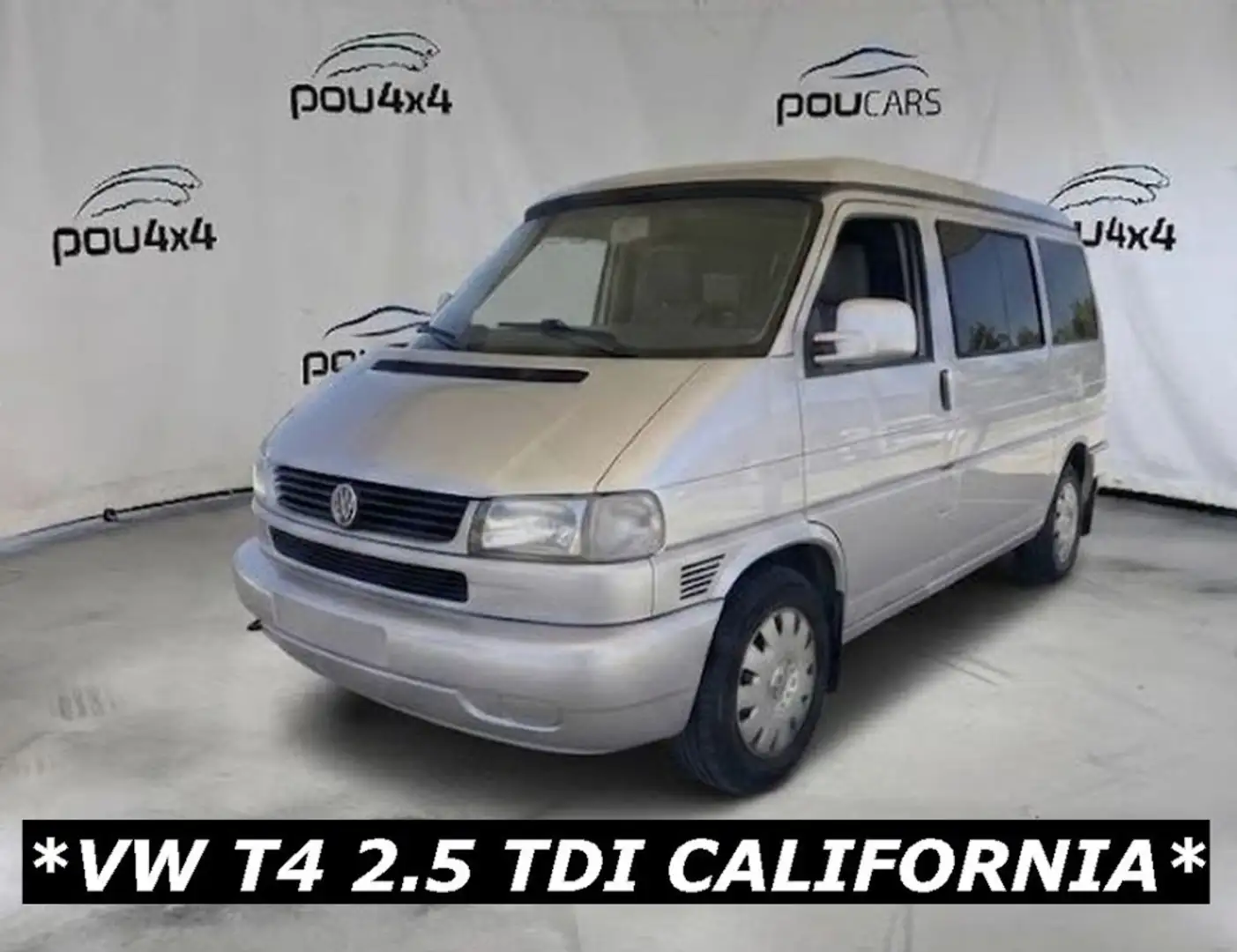 Volkswagen Transporter T4 California 2.5 TDI Coach Westfalia Plateado - 1
