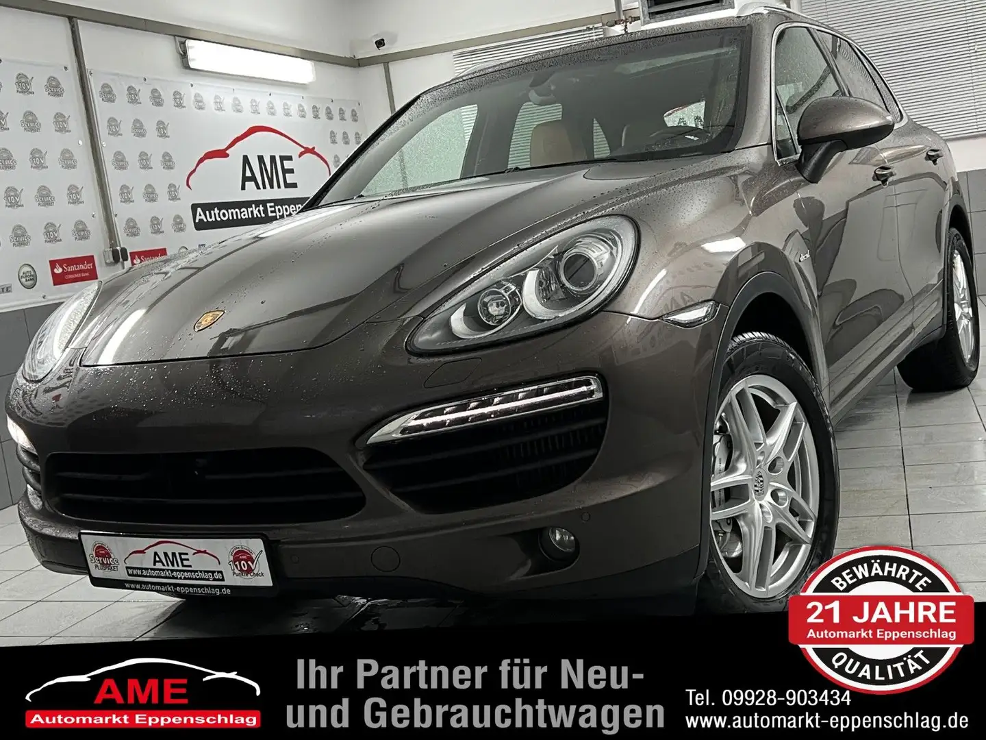 Porsche Cayenne S Diesel *Pano|PCM|PDLS|Luft|AHK|ACC* Oro - 1